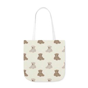 Cute teddy print tote bag PLEASE LOOK AT DISCRIPTION TO PURCHASE THANK YOU!